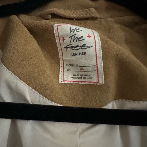 Free People XL moto jacket hey jealousy - Picture 2 of 6